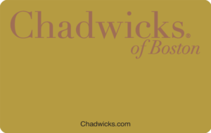 Chadwicks Store Credit Card