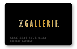 Z Galleria Credit Card