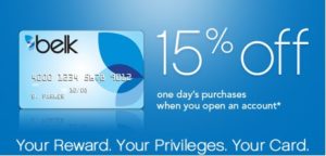 Belk Credit Card Rewards